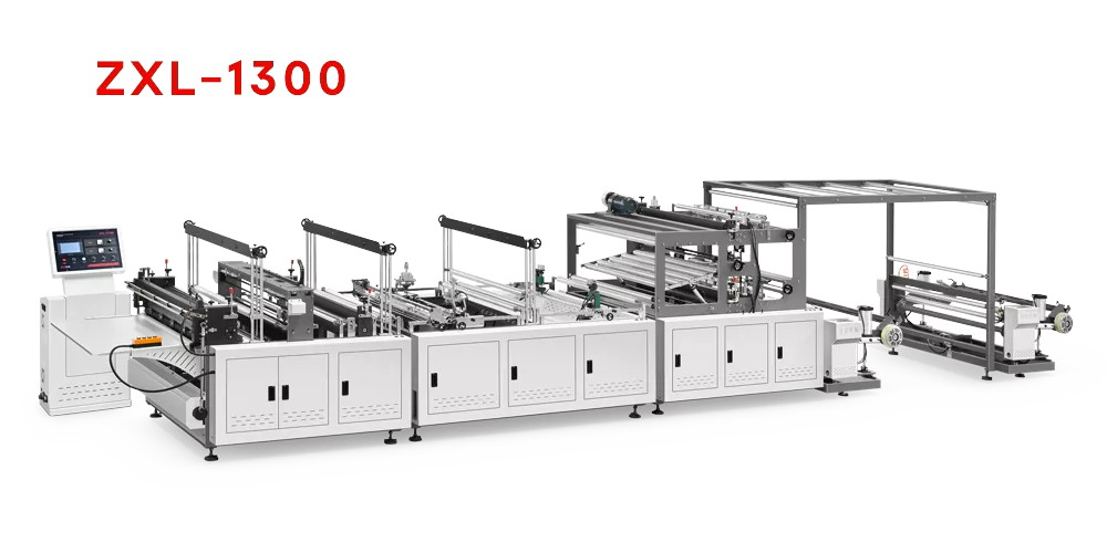 Double Feeding Non Woven Bag Making Machine