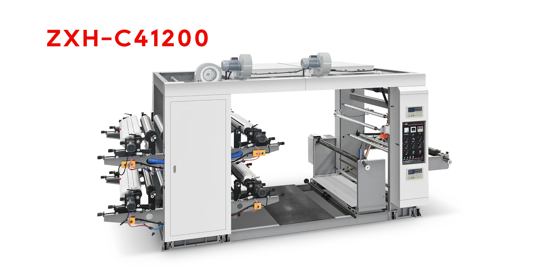 Four Color Non Woven Flexo Printing Machine