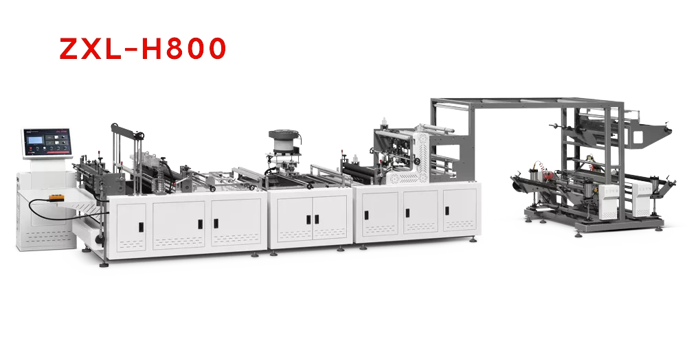 Non Woven Zipper Bag Making Machine