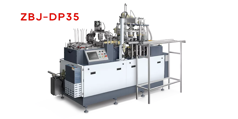 Paper soup bowl machine